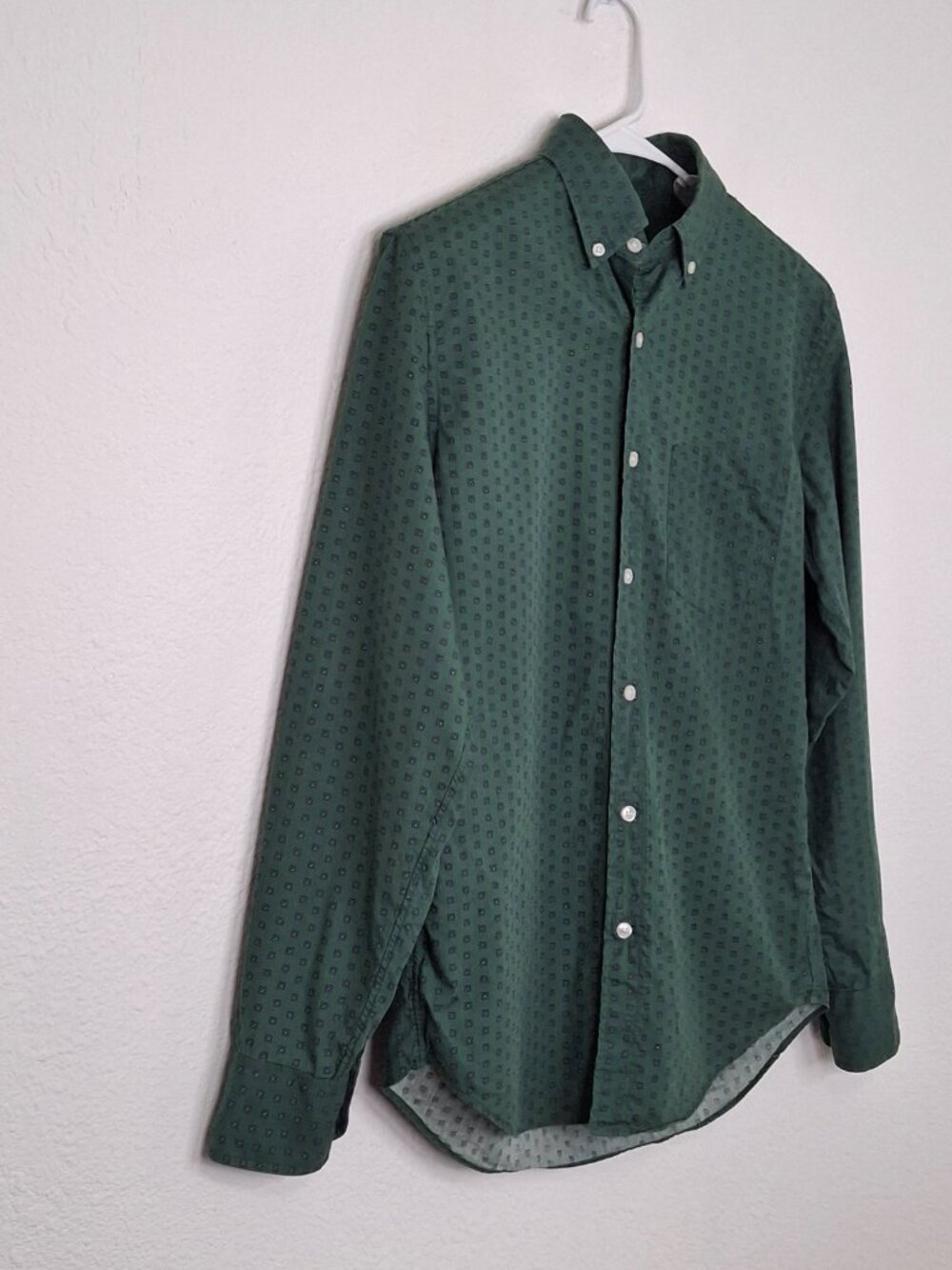 J Crew Mens Floral Shirt Button Down Sz S 100% Cotton Preppy Casual Normcore - Picture 3 of 15